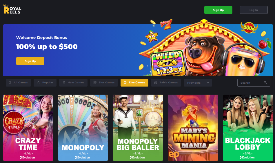 Royal Reels Online Casino Australia Evaluation